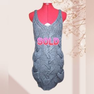 Wool Sweater Dress - Great for layering!